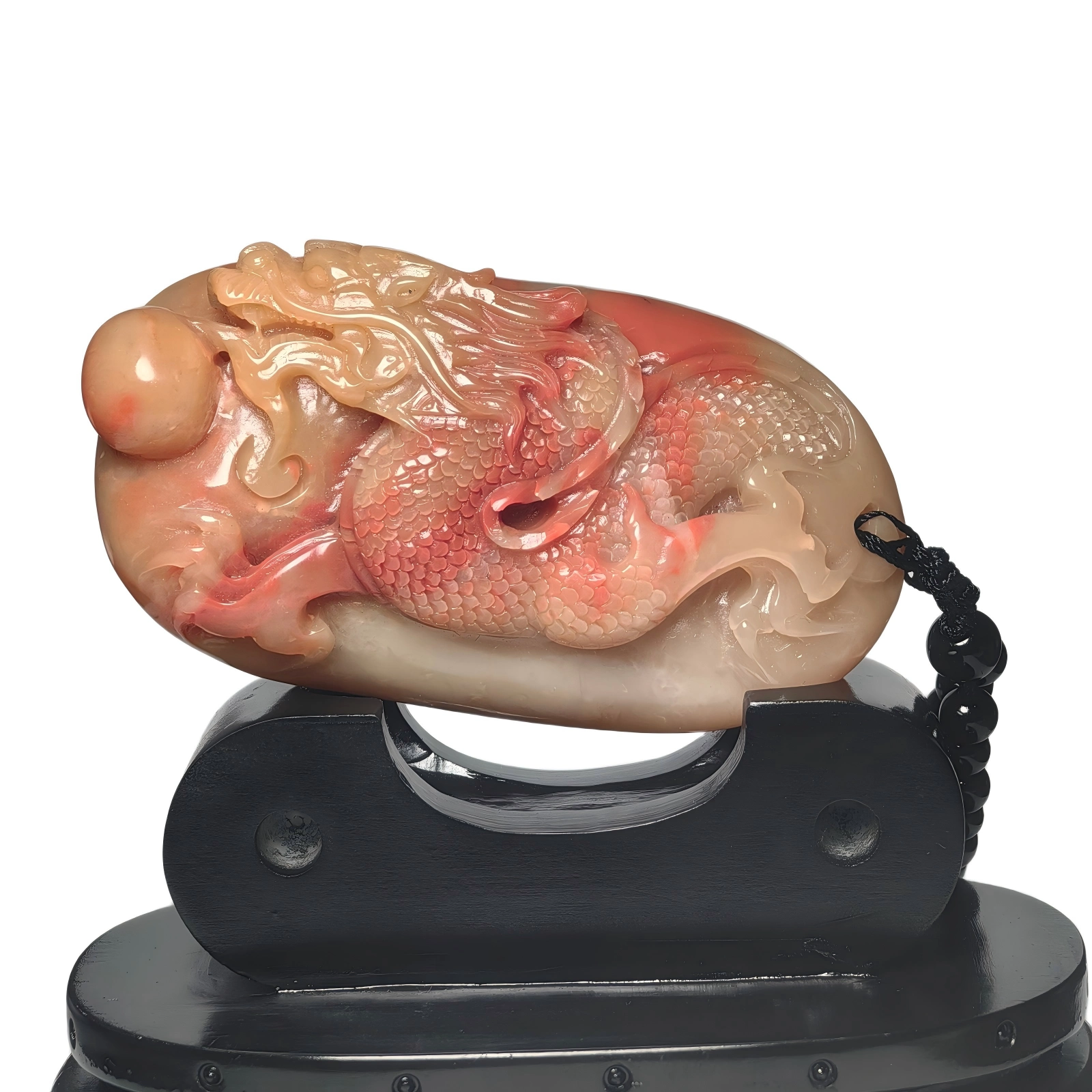 L-A4-001 Pearl Coiled-Dragon